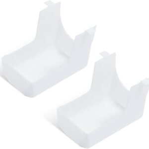 Canamax 99110437 Range Hood Light Lens Cover - Compatible with Broan Nutone 41000 40000 42000 45000 BP43 S99110437 99110437 Range Hood - PACK OF 2