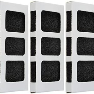 Canamax PAULTRA2 Refrigerator Air Filter - Compatible with Frigidaire, Pureair Ultra 2, Pure Air Ultra 2, Pureair Ultra ll, Electrolux 242047805, 5303918847, AP6285787 - Pack of 3