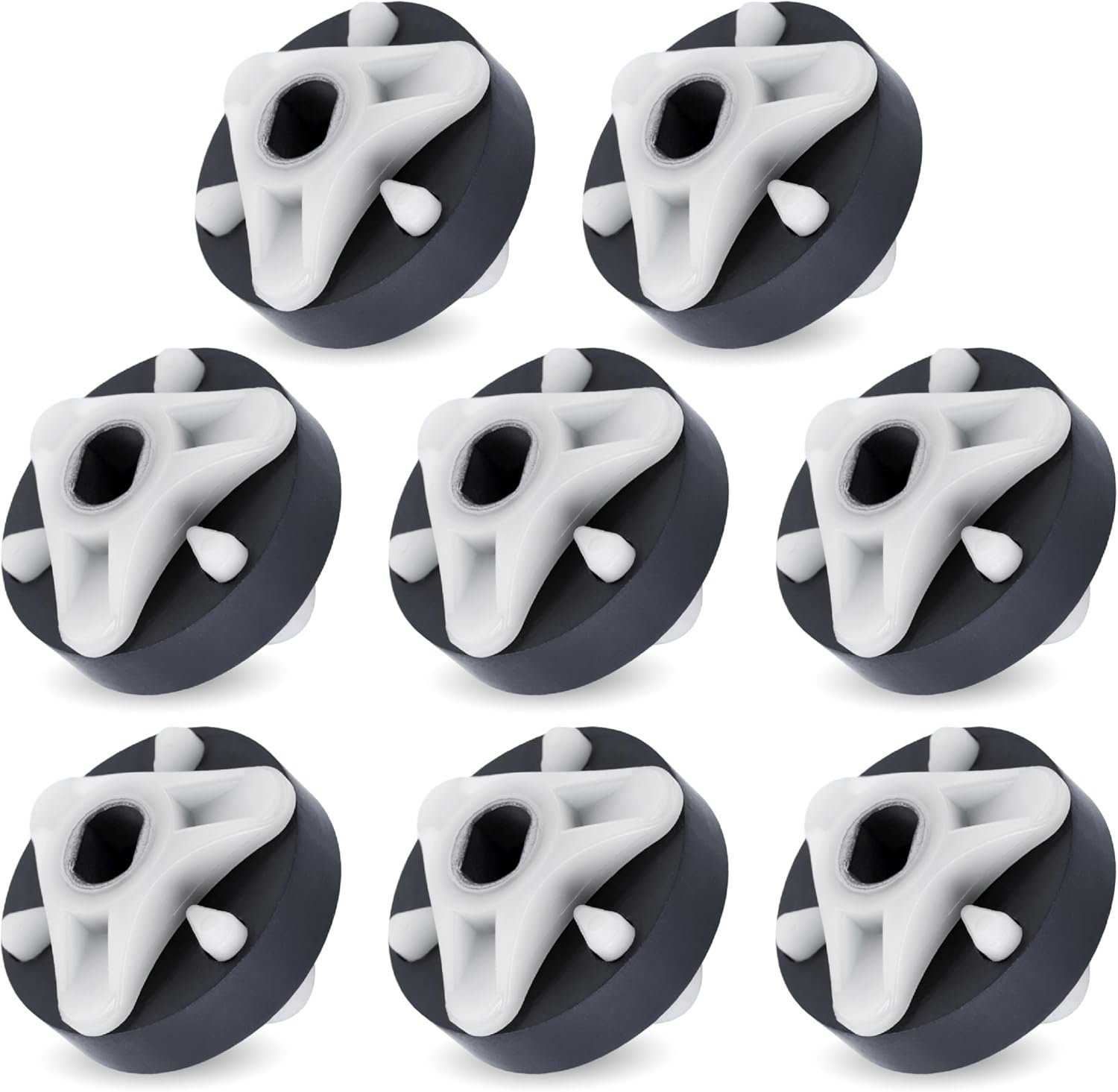 Canamax Heavy Duty 285753A Motor Coupling METAL Core – Compatible with Kenmore Whirlpool Washers – Replaces AP3963893 PS1485646 1195967 285753AVP 21003 280152 85140 285743 – Pack of 8