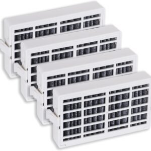 Canamax Premium W10311524 Fresh Flow Air Filter - Compatible with Whirlpool KitchenAid Refrigerators - Replaces AIR1 W10315189 W10335147 AP4538127 2319308 - PACK OF 4