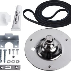 Canamax Premium 5303281153 Dryer Rear Drum Bearing & 134503600 Dryer Drum Belt Kit - Compatible with Frigidaire Kenmore - Replaces PS459829 AP2142648 131777700 134163400 FER641FS0 GLEQ2152ES0